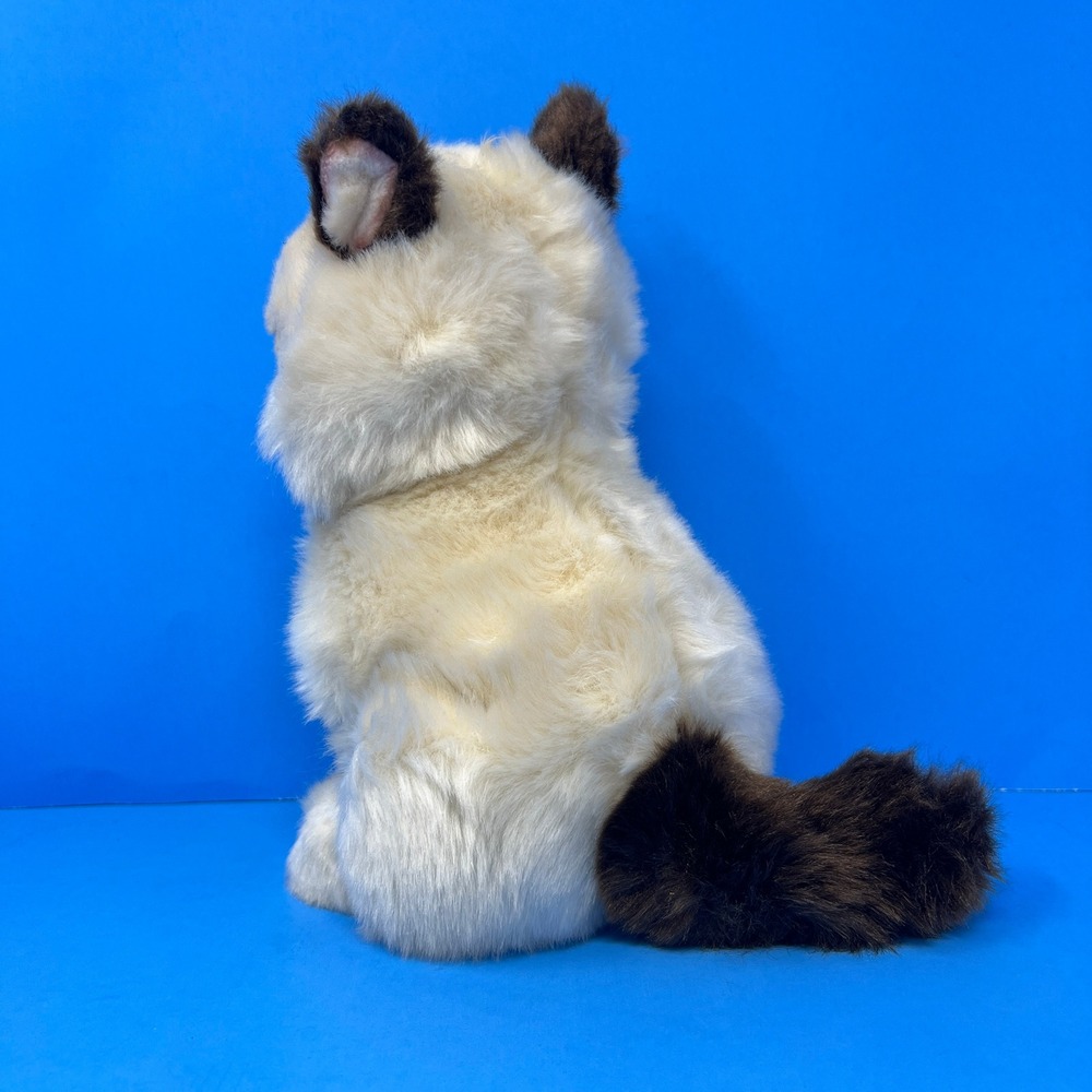 Gund Grumpy Cat Plush 9 Inch White Brown 4040133 Blue Eyes 2018 - Picture 7 of 16